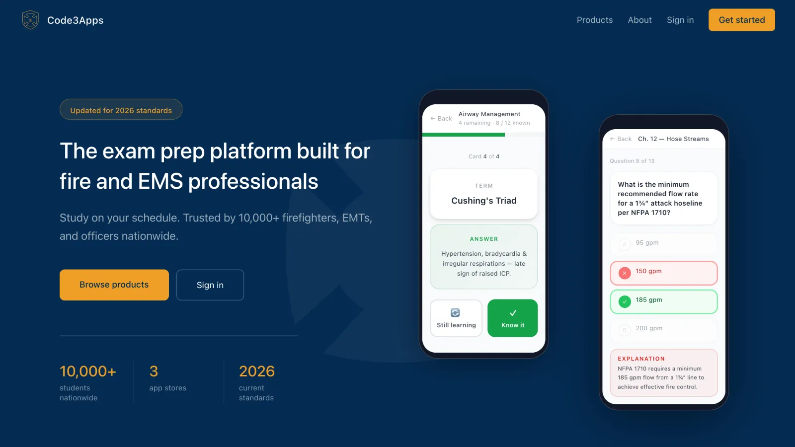 Code3 Apps — Mobile Application