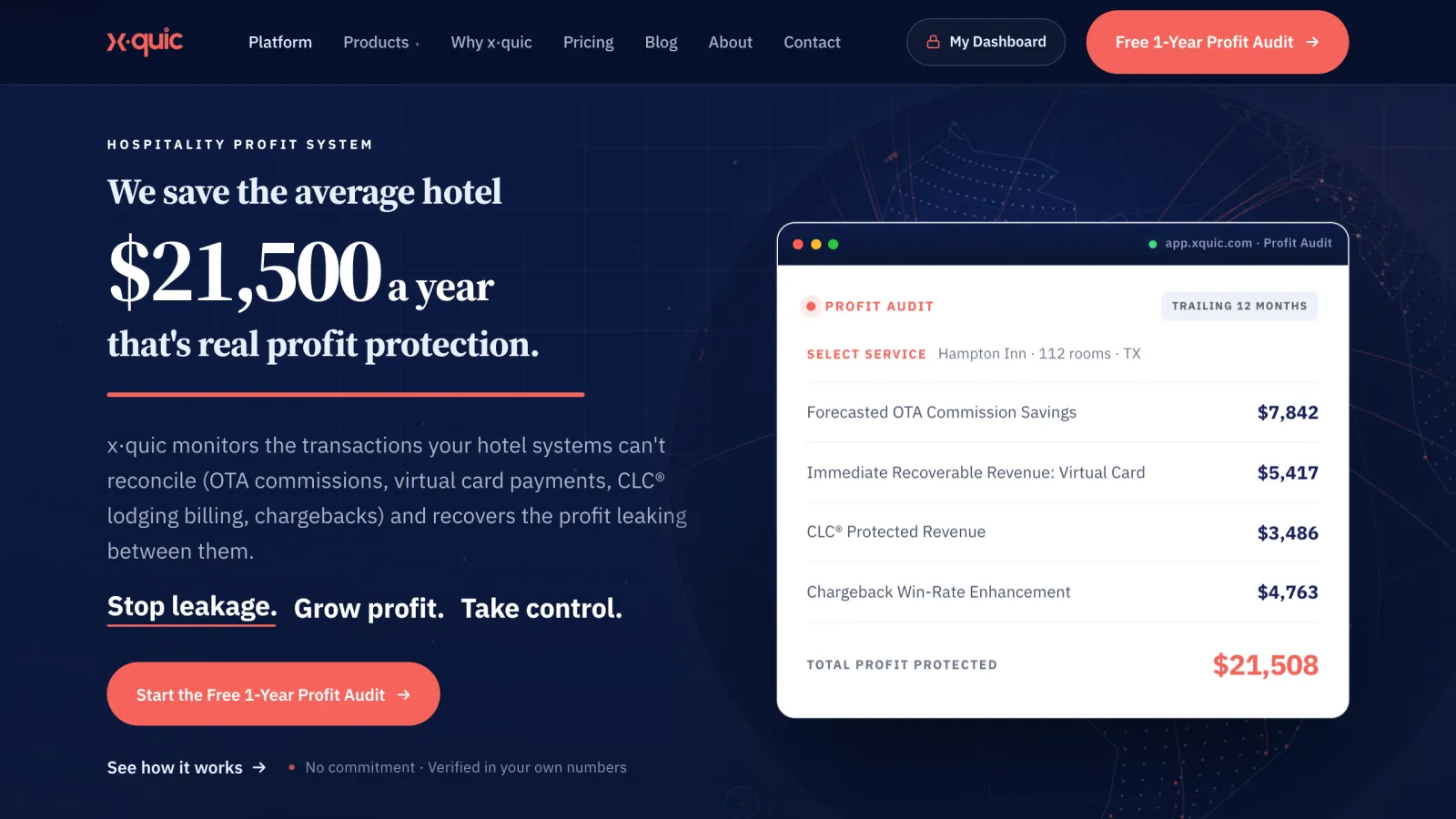 Xquic — Hospitality Platform