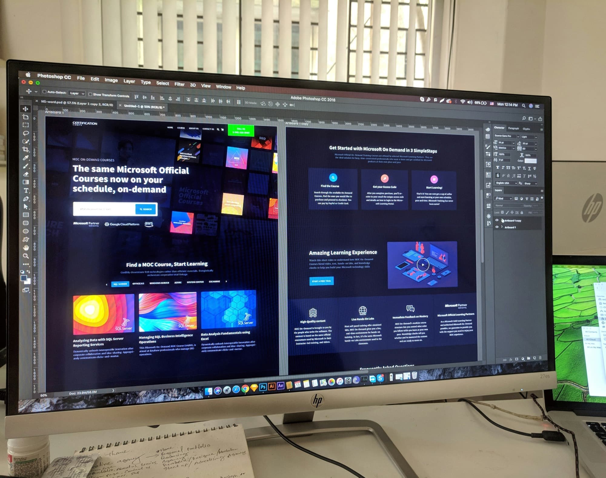 Web Design work by DevYard
